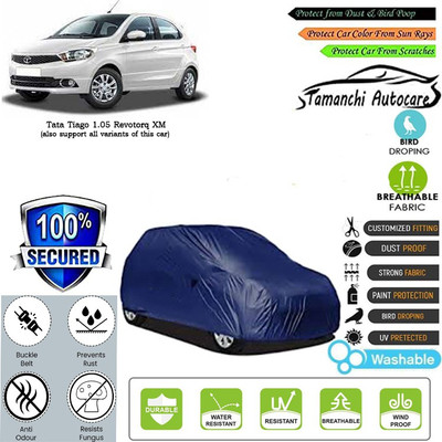 Tamanchi Autocare Car Cover For Tata Tiago 1.05 Revotorq XM(Blue)