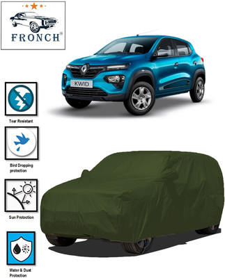 FRONCH Car Cover For Maruti Suzuki Zen Estilo (With Mirror Pockets)(Green)