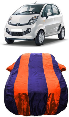 Wegather Car Cover For Tata Nano XM (With Mirror Pockets)(Orange)