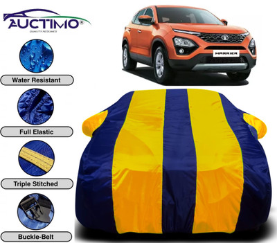 AUCTIMO Car Cover For Tata Harrier (With Mirror Pockets)(Multicolor)