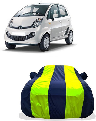 Tricway Car Cover For Tata Nano XM (With Mirror Pockets)(Yellow)