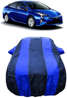 Wegather Car Cover For Toyota Prius (With Mirror Pockets)(Blue)