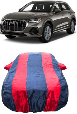 Wegather Car Cover For Audi Q3 Facelift (With Mirror Pockets)(Red)