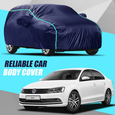 ALTRADECOT Car Cover For Volkswagen Jetta (With Mirror Pockets)(Multicolor)