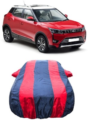 Wegather Car Cover For Mahindra XUV300 W4 Diesel (With Mirror Pockets)(Red)