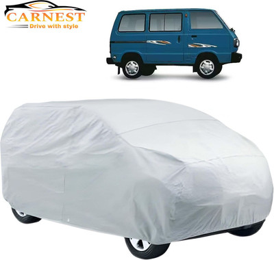 CARNEST Car Cover For Maruti Suzuki Omni, Omni E MPI STD BS IV, Omni MPI Ambulance, Omni MPI CARGO, Omni MPI STD, Omni Van (Without Mirror Pockets)(Silver)