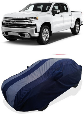 Coxtor Car Cover For Chevrolet Silverado 1500 (With Mirror Pockets)(Grey)