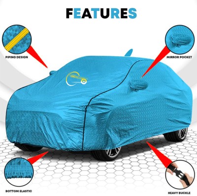 Purpleheart Car Cover For Honda WRV, WR-V, WRV Edge Edition i-VTEC S Petrol, WRV Exclusive Diesel, WRV Exclusive Petrol, WRV i-DTEC VX, WRV i-VTEC S (With Mirror Pockets)(Blue)