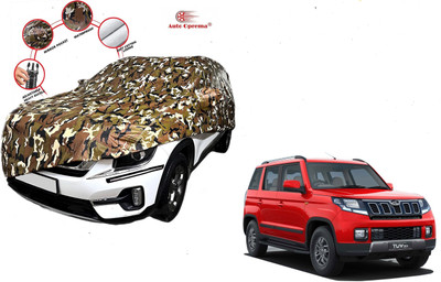 Auto Oprema Car Cover For Mahindra TUV300 (With Mirror Pockets)(Green)
