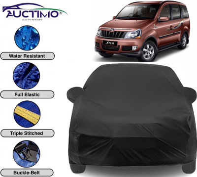 AUCTIMO Car Cover For Mahindra Xylo (With Mirror Pockets)(Black)