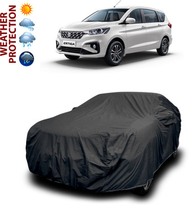 PAGORA Car Cover For Maruti Suzuki Ertiga (With Mirror Pockets)(Black)