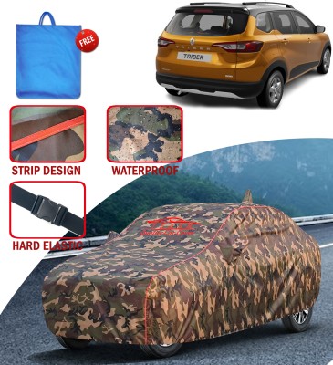 TEASN Car Cover For Renault Triber (With Mirror Pockets)(Multicolor, For 2020, 2021, 2022 Models)