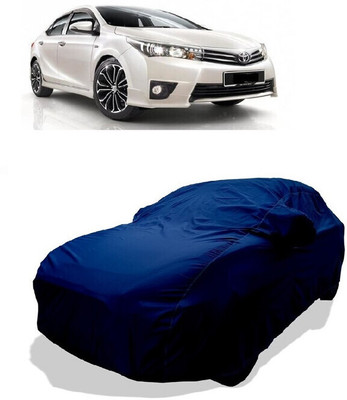 Coxtor Car Cover For Toyota Corolla Altis EX (With Mirror Pockets)(Green)