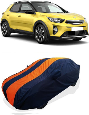 Coxtor Car Cover For Kia Stonic (With Mirror Pockets)(Orange)
