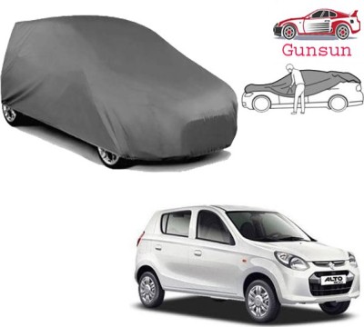 Gunsun Car Cover For Maruti Suzuki Alto 800 (Without Mirror Pockets)(Grey, For 2005, 2010, 2015, 2020, 2022 Models)