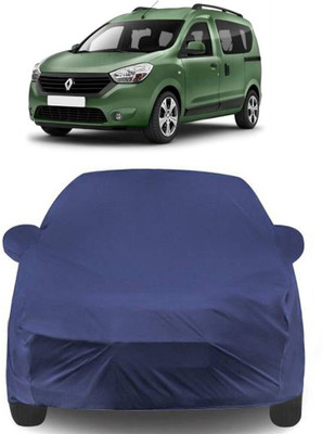 AMVISH Car Cover For Renault Dokker (With Mirror Pockets)(Blue)
