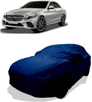 QLAX Car Cover For Maruti C-Class AMG Line C 300d Diesel (With Mirror Pockets)(Green)