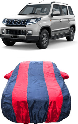 Wegather Car Cover For Mahindra TUV300 (With Mirror Pockets)(Red)