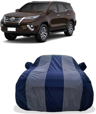 Tricway Car Cover For Toyota Fortuner 2.7 2WD MT Petrol (With Mirror Pockets)(Multicolor)