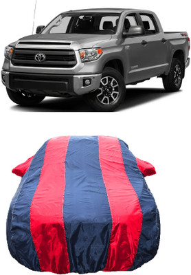 Wegather Car Cover For Toyota Tundra 4.6L V8 (With Mirror Pockets)(Red)