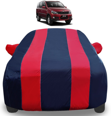 Auto Hub Car Cover For Mahindra Xylo (With Mirror Pockets)(Red)