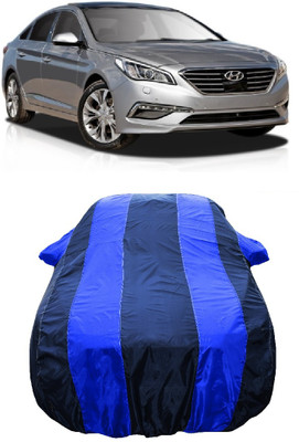 Wegather Car Cover For Hyundai Sonata LF Premium (With Mirror Pockets)(Blue)