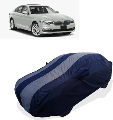 Coxtor Car Cover For BMW 5 Series 530i (With Mirror Pockets)(Grey)