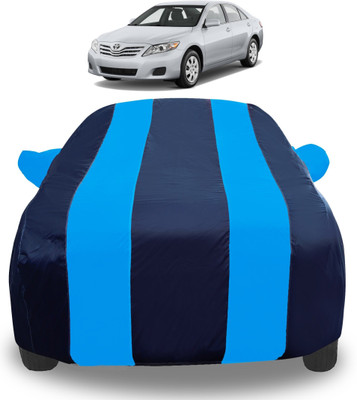 Auto Hub Car Cover For Toyota Camry (With Mirror Pockets)(Blue)