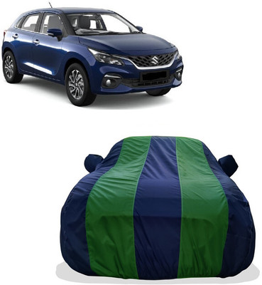 Tricway Car Cover For Maruti Suzuki Baleno (With Mirror Pockets)(Green)
