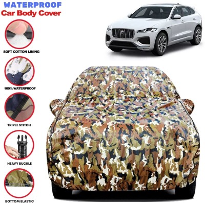 Grizzly Car Cover For Jaguar F-Pace, F-Pace First Edition 3.0 AWD, F-Pace Prestige 2.0 AWD, F-Pace Prestige 2.0 AWD Diesel, F-Pace Prestige 2.0 Petrol, F-Pace Pure 2.0 AWD, F-Pace R Sport 3.0 AWD (With Mirror Pockets)(Multicolor, For 2011, 2012, 2013, 2014, 2015, 2016, 2017, 2018, 2019, 2020, 2021, 