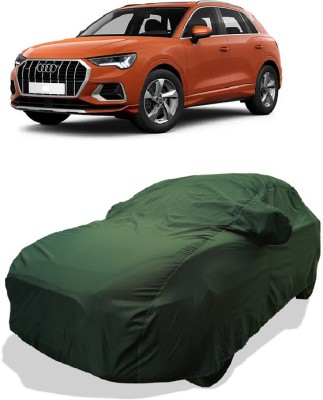 Coxtor Car Cover For Audi Q3 (With Mirror Pockets)(Green)