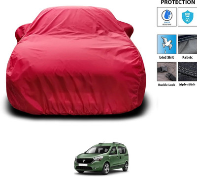 PAGORA Car Cover For Renault Dokker (With Mirror Pockets)(Maroon)