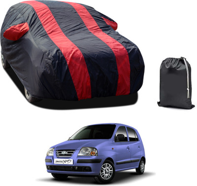 PAGORA Car Cover For Hyundai Santro Xing (With Mirror Pockets)(Red, For 2019, 2020, 2021, 2022, 2023 Models)