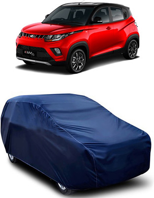 MoTRoX Car Cover For Mahindra KUV100 (Without Mirror Pockets)(Blue)