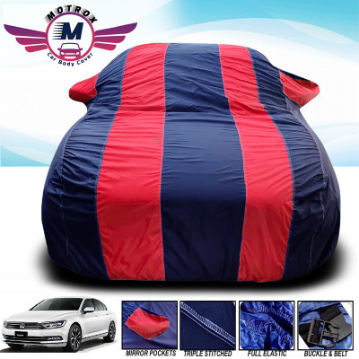 MoTRoX Car Cover For Mahindra XUV 300 (With Mirror Pockets)(Red, Blue)
