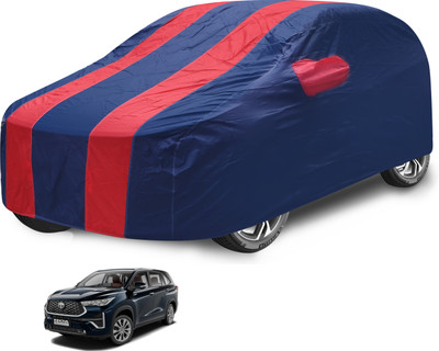 MOCKHE Car Cover For Toyota Innova Hycross (With Mirror Pockets)(Red)