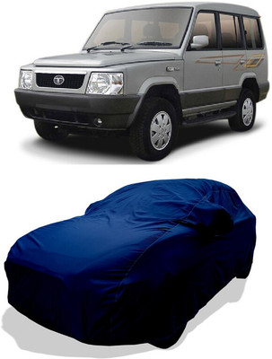 Coxtor Car Cover For Tata Sumo Victa (With Mirror Pockets)(Blue)