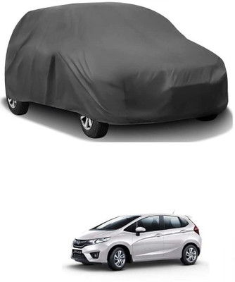 ARNEJA Car Cover For Honda Jazz (Without Mirror Pockets)(Grey)