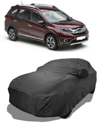 Coxtor Car Cover For Honda BR-V (With Mirror Pockets)(Grey)