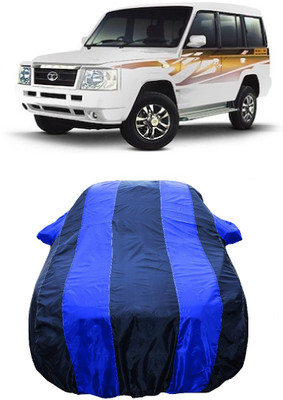 Wegather Car Cover For Tata Sumo DX (With Mirror Pockets)(Blue)