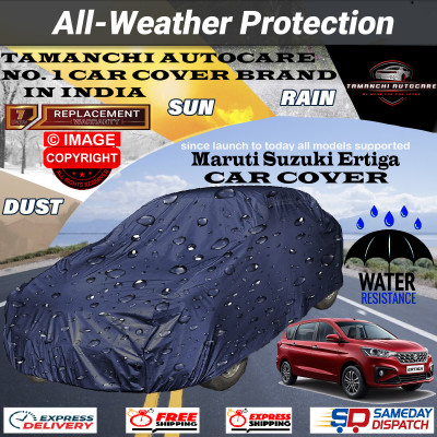 Tamanchi Autocare Car Cover For Maruti Suzuki Ertiga(Blue)