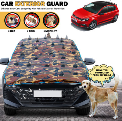 AUTOMOZEXO Car Cover For Volkswagen Polo (Without Mirror Pockets)(Multicolor)