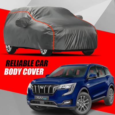 AXLOZ Car Cover For Mahindra XUV 700 (With Mirror Pockets)(Multicolor)
