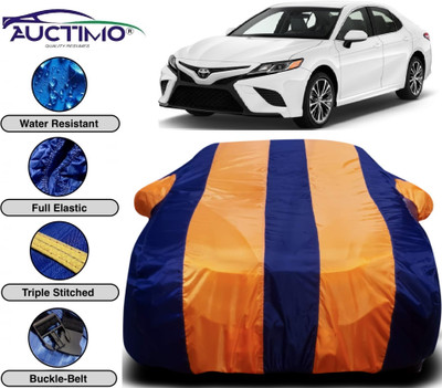 AUCTIMO Car Cover For Toyota Camry (With Mirror Pockets)(Multicolor)