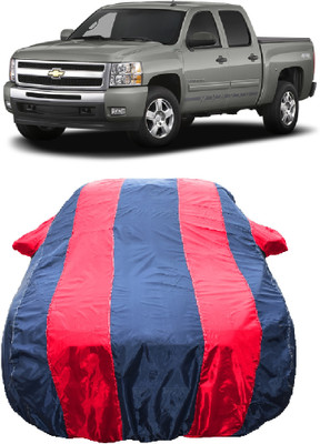 Wegather Car Cover For Chevrolet Silverado 5.7L (With Mirror Pockets)(Red)