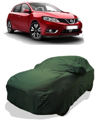 Coxtor Car Cover For Nissan Pulsar (With Mirror Pockets)(Green)