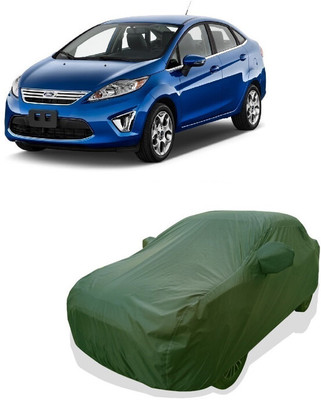 Tricway Car Cover For Ford Fiesta (With Mirror Pockets)(Green)