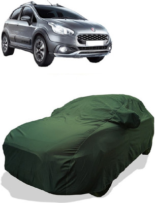 Coxtor Car Cover For Fiat Avventura Power Up 1.3 Dynamic Diesel (With Mirror Pockets)(Gold)
