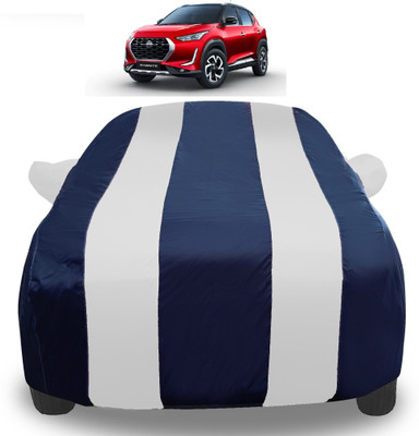 Auto Hub Car Cover For Nissan Magnite (With Mirror Pockets)(Silver)