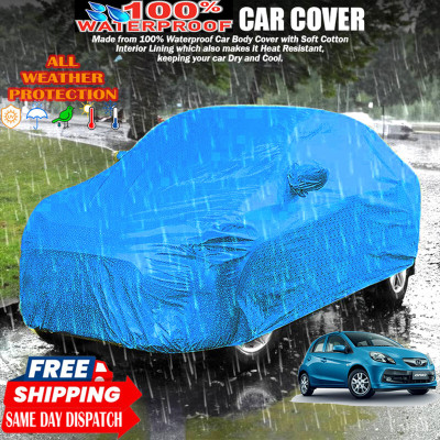 Tamanchi Autocare Car Cover For Honda Brio(Blue)